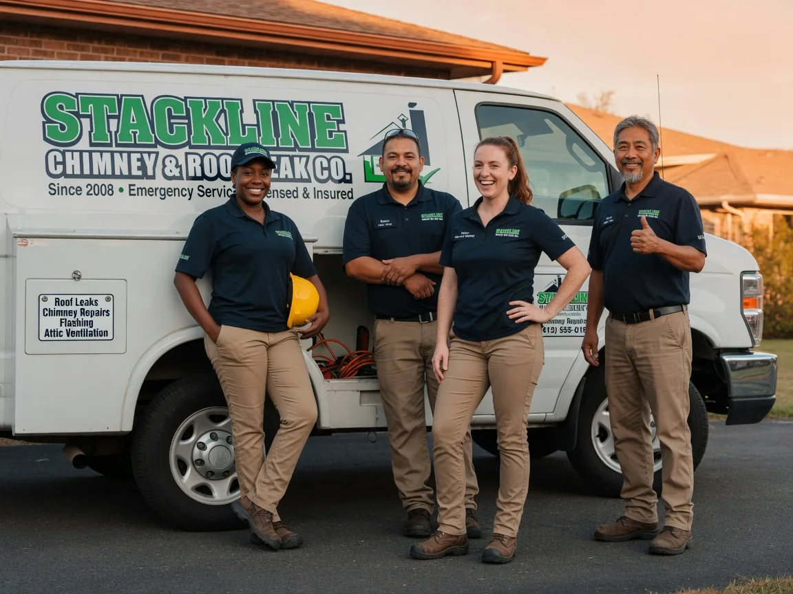 Chimney flashing repair company in Sonora, CA